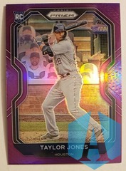 2021 Panini Purple Prizm #184 Taylor Jones Rookie